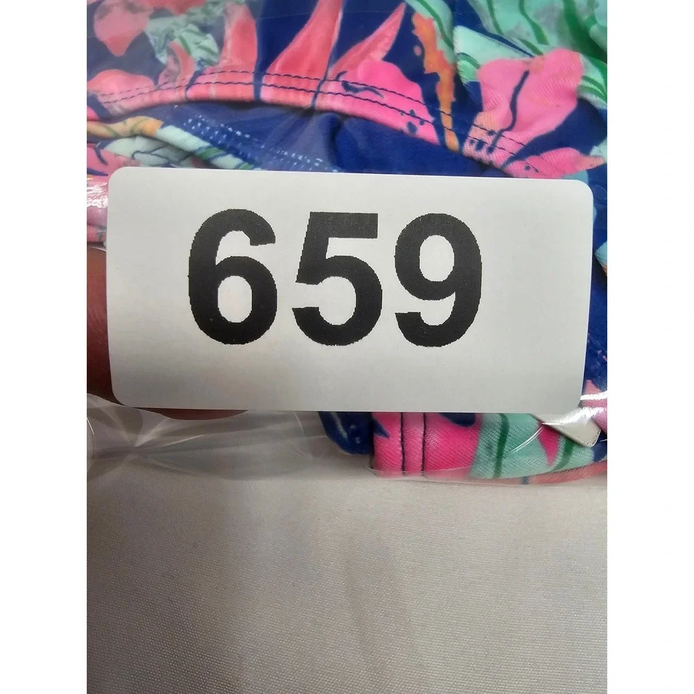 Member's‎ Mark Girls 2-Piece Bikini Set Tropical Floral Ruffle Swimsuit 2T NEW